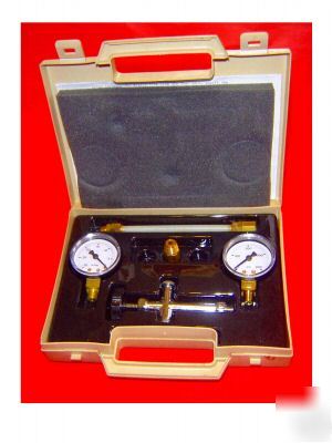 Monarch fuel pressure test kit with pressure test