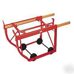 New meco 1000-lb capacity pry handle drum cradle 