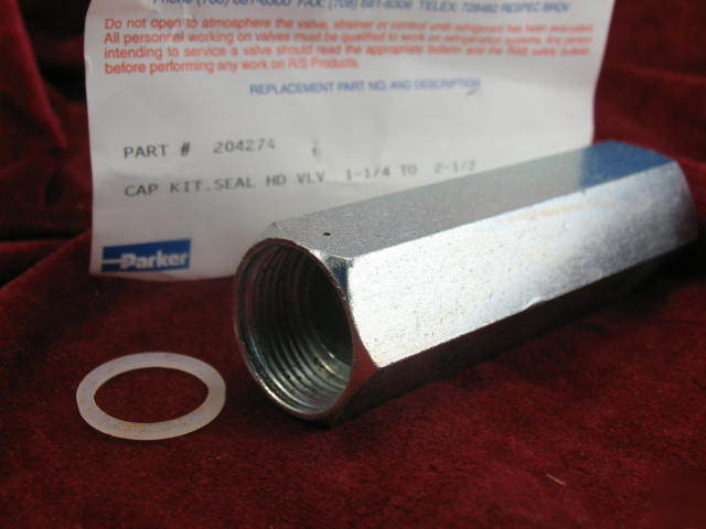 204274 parker cap kit .seal hd vlv 1-1/4