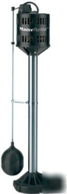 539864 1/3 hp, stainless steel, pedestal sump pump