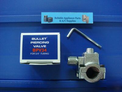 Bullet piercing valve BPV34 for 3/4