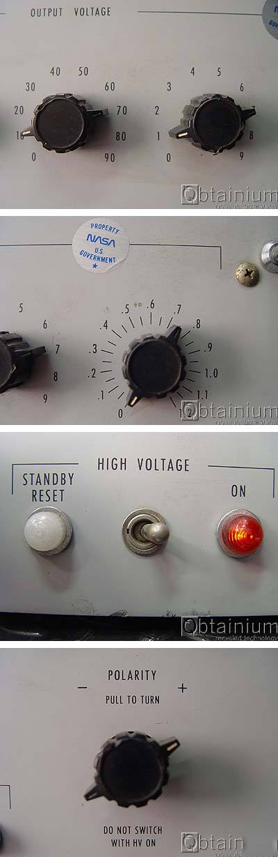Fluke 408B high voltage power supply +/- 6KV tube