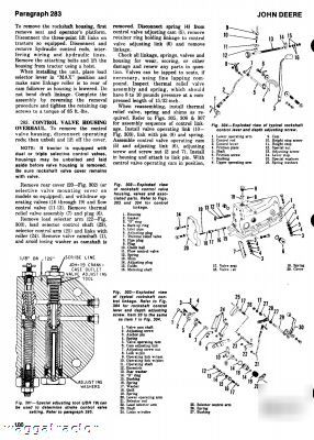 John deere 4030 thru 4630 tractor workshop manual