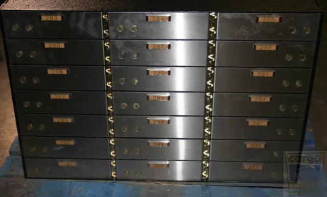 Midwest security 147989 safety deposit box cabinet lock
