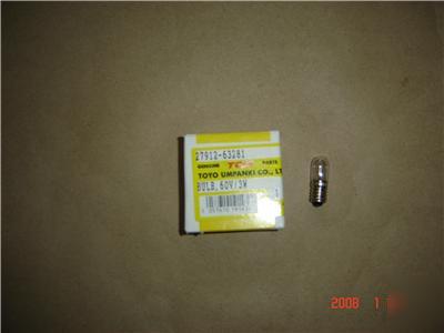 New 15 tcm 60V/3W light bulbs forklift part 27912-63281
