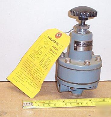 New pressure regulator, nullmatic, , 0-30PSI