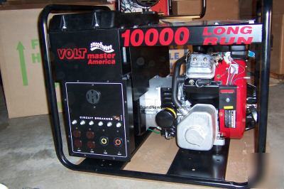 New voltmaster 16HP brigg 10KW generator-elec start