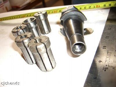 Nmtb 30 kennametal chuck tool holder da 180 w/ 6 collet