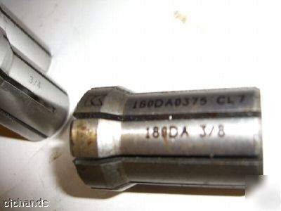 Nmtb 30 kennametal chuck tool holder da 180 w/ 6 collet