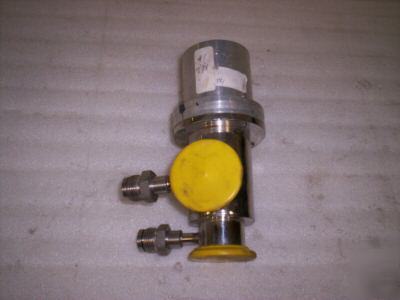 Nor-cal / hps / mdc NW40 angle valve w/ 1/2