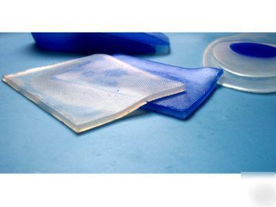Silicone sheet/rubber sheets gel with psa made in uk