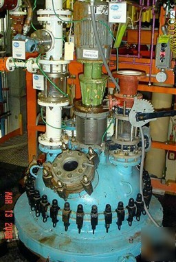 Used: dedietrich 100 gallon glass lined reactor. dished