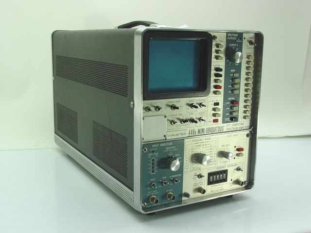 Wavetek 446B mini-ubiquitous fft spectrum analyzer 