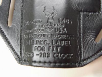 Safariland high ride pancake concealment holster