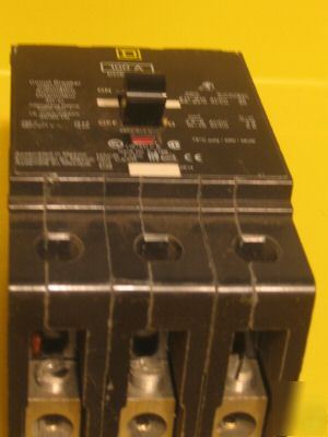 Square d EDB34100 100 amp 480 volt 3 poll 