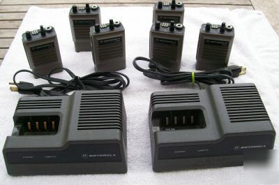 Lot 6 motorola radio vhf HT600 146-172MHZ H33SVU7160BN 