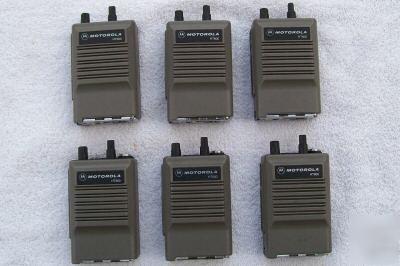 Lot 6 motorola radio vhf HT600 146-172MHZ H33SVU7160BN 