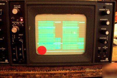 2 videotech tsm-5A wave form monitors