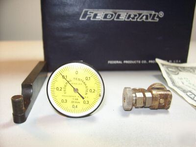 Federal testmaster t-108 .01 mm set, jeweled tools