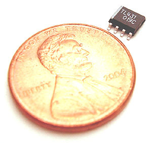 Ic ~ surface mount smt smd TL431CD adj shunt regulator