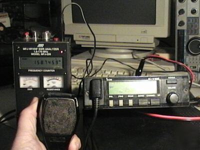 Icom vhf ic-V100 16 channel commercial 2 way radio 