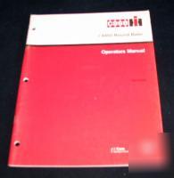 Ji case round baler 8455