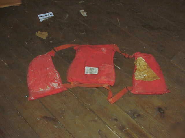 Navy surplus, vest life preserver, work type