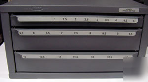 New 1 huot metric drill dispenser in factory case