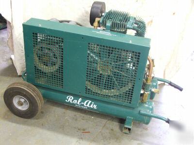 Rol-air portable air compressor model 3230K24CS 