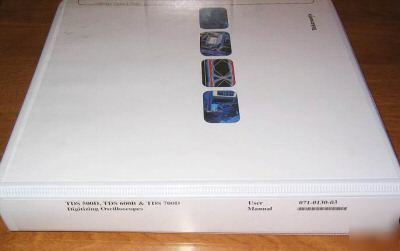 Tektronix tds-500D/600B/700D tek oscilloscope manual