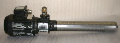 Toshiba 3 phase induction motor - wire edm water pump.