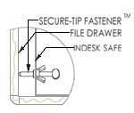 Workspacesafes - indesk safeâ„¢ - purse safe - mid-size 
