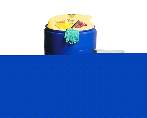 Xsorb acid neutralizing 55 gal. spill response kit