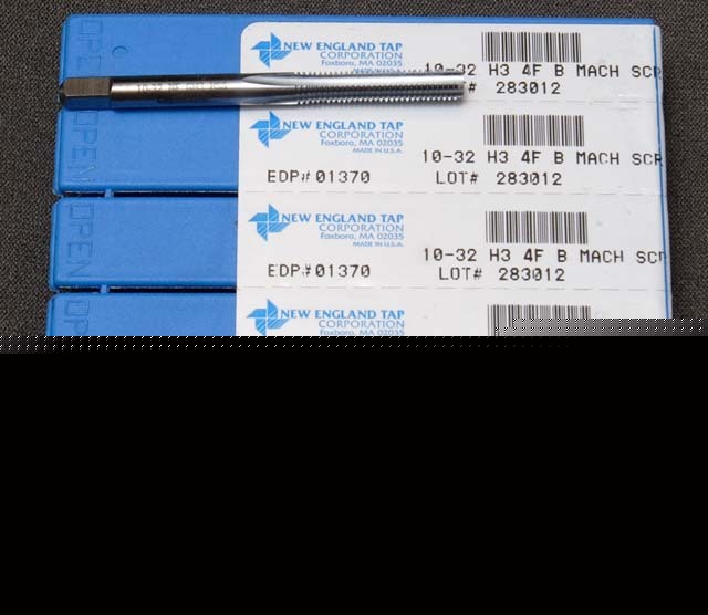 New #10-32 4FL H3 bottoming usa production quantity 6PK