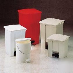18 gallon fire-safe plastic receptacle-rcp 6145 bei