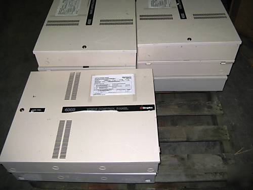 8 (ct) simplex voice control panels 4003 8-0138 d-130
