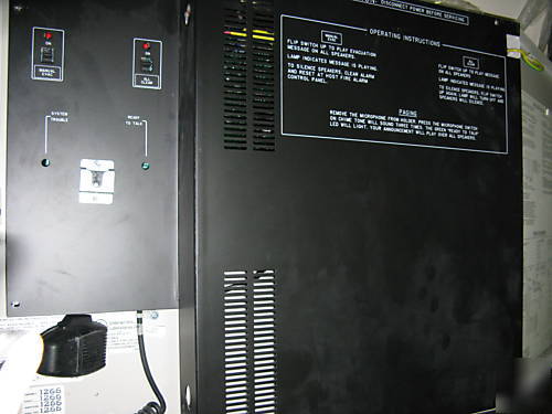8 (ct) simplex voice control panels 4003 8-0138 d-130