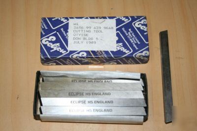 Eclipse 5/16 x 4 lathe cutting tools box of 10