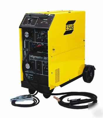 Esab migmaster 250 mig welder 604561