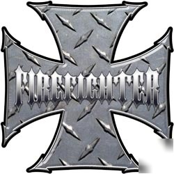 Firefighter decal reflective 6