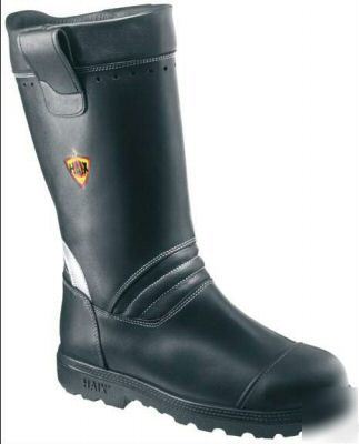 Haix fire hunter af fire fighter boots size 5 wide
