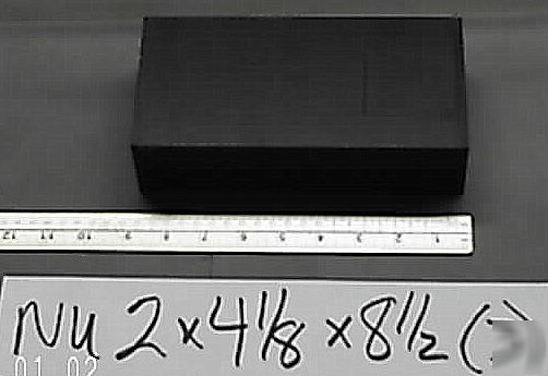 Nylon unfilled black 2 X4.125 X8.5